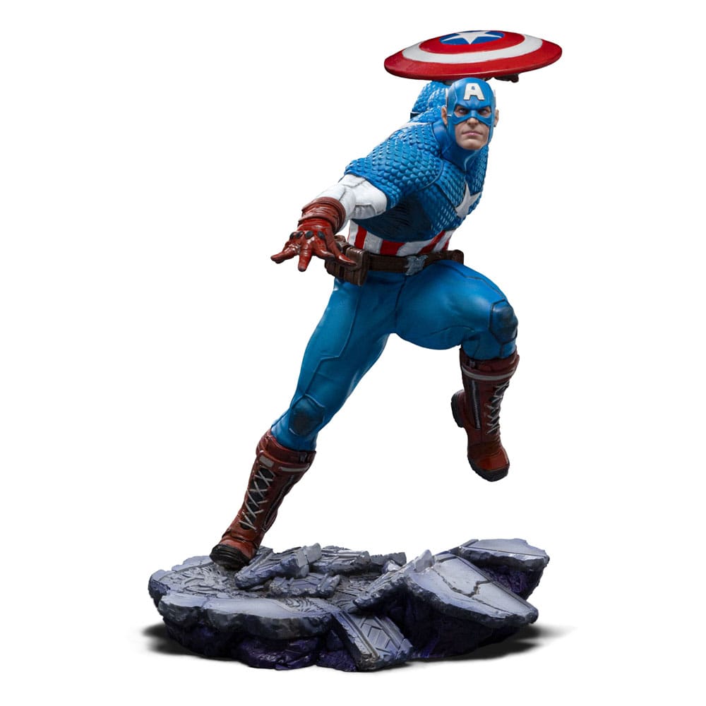 Marvel Estatua 1/10 BDS Art Scale Captain America 22 cm