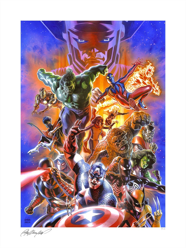Marvel Litografia Secret Wars: Battleworld #1 46 x 61 cm – sin marco