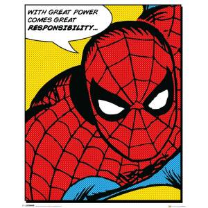 Marvel Set De 4 Posteres Spider Man Quote 40 X 50 Cm 4