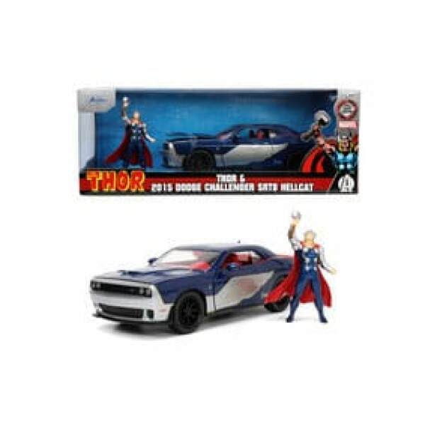 Marvel Vehiculo 1 24 2015 Dodge Challenger Thor