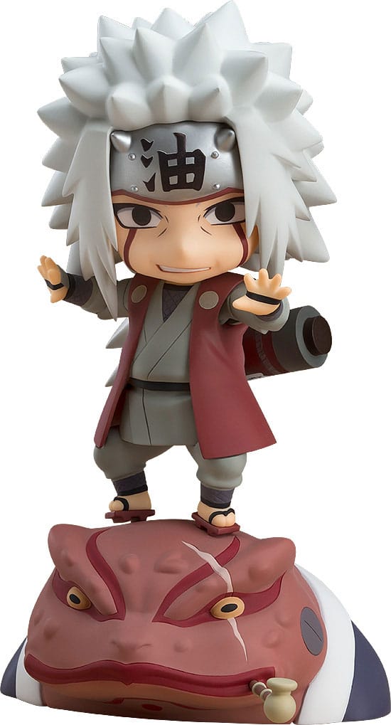 Naruto Shippuden Nendoroid Figura Pvc Jiraiya Gamabunta Set Re Run 10 Cm