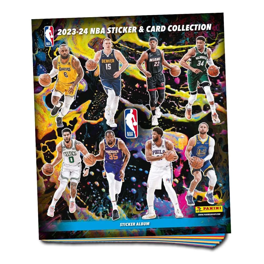 NBA Sticker & Trading Cards Collection 2023-24 Álbum para Cromos *Edición Alemán*