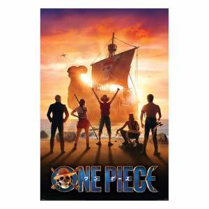 One Piece Set De 4 Posteres Set Sail 61 X 91 Cm 4