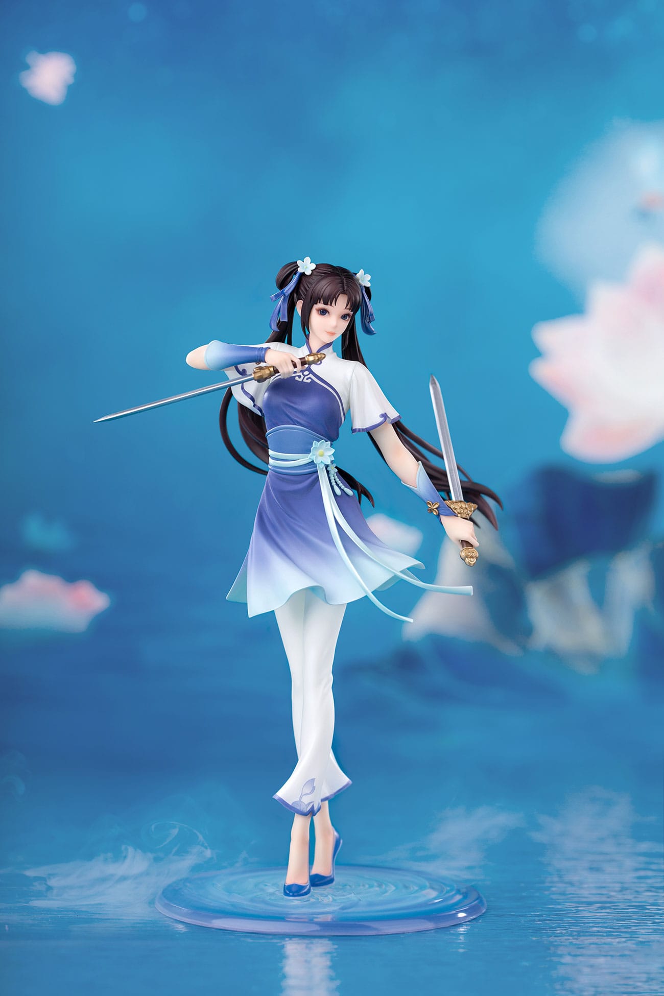 Original Character Figura Pvc 1 10 Gift Lotus Fairy Zhao Ling Er 17 Cm