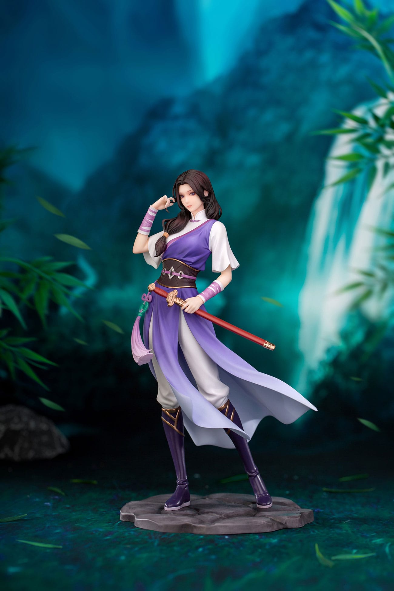 Original Character Figura Pvc 1 10 Gift Moonlight Heroine Lin Yueru 18 Cm