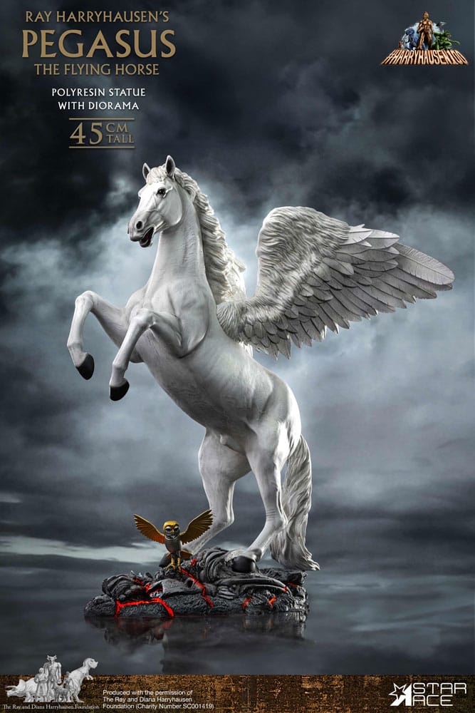 Ray Harryhausen Estatua Pegasus The Flying Horse 20 Deluxe Version 45 Cm