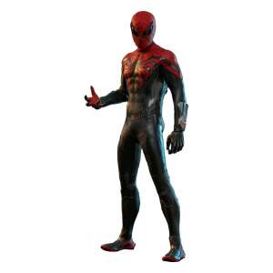 Spider Man 2 Figura Video Game Masterpiece 1 6 Peter Parker Superior Suit 30 Cm