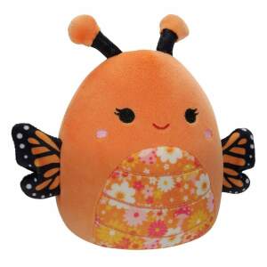 Squishmallows Peluche Orange Monarch Butterfly With Floral Belly Mony 40 Cm