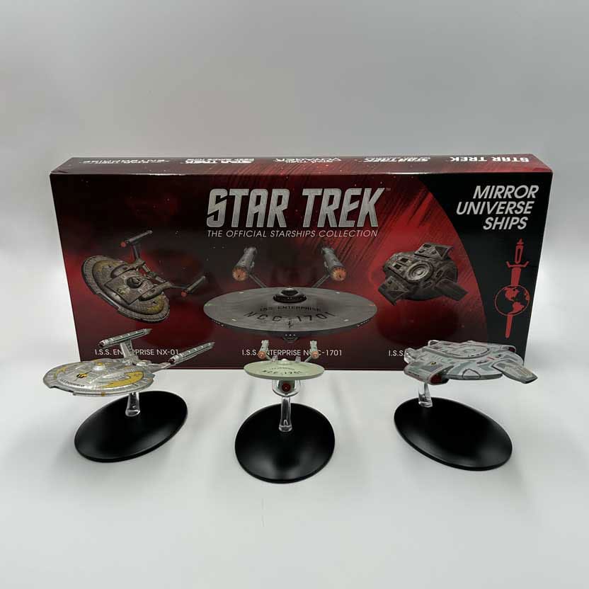Star Trek Starship Mini Réplica Diecast Mirror Universe Starships Box Set
