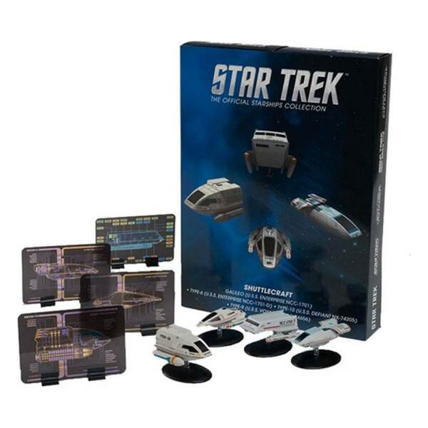 Star Trek Starship Mini Replica Diecast Shuttle Set 1