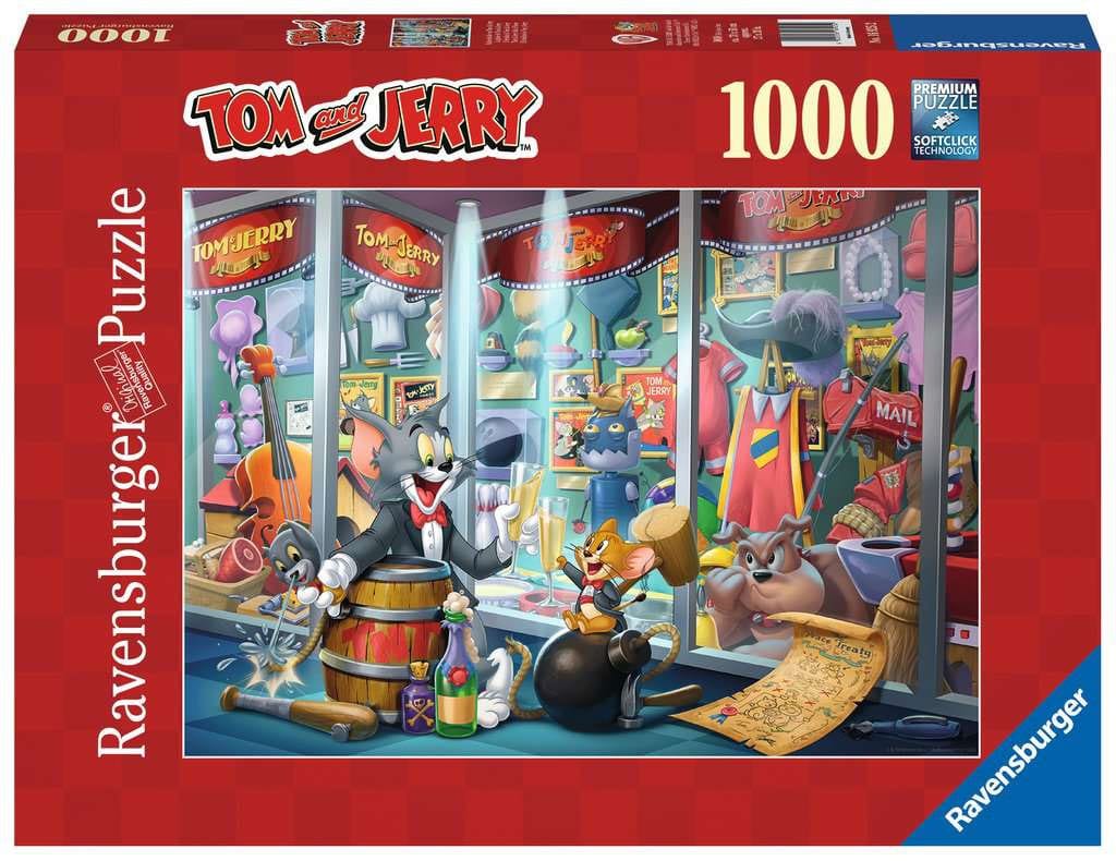 Tom Jerry Puzzle Hall Of Fame 1000 Piezas