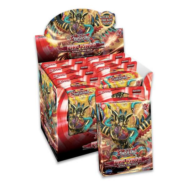 Yu Gi Oh Tcg Display Structure Deck Revamped Fire Kings Reprint 8 Ingles