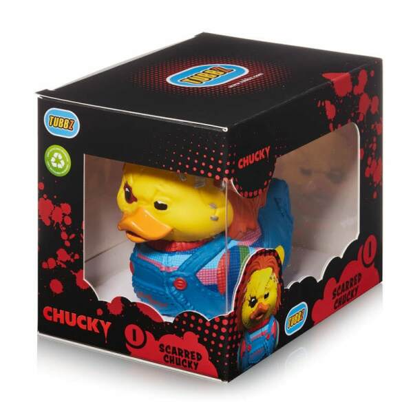 Chucky El Muneco Diabolico Tubbz Figura Pvc Chucky Scarred Boxed Edition 10 Cm