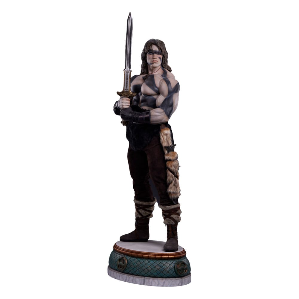 Conan El Barbaro Estatua Elite Series 1 2 Conan Warpaint Edition 116 Cm