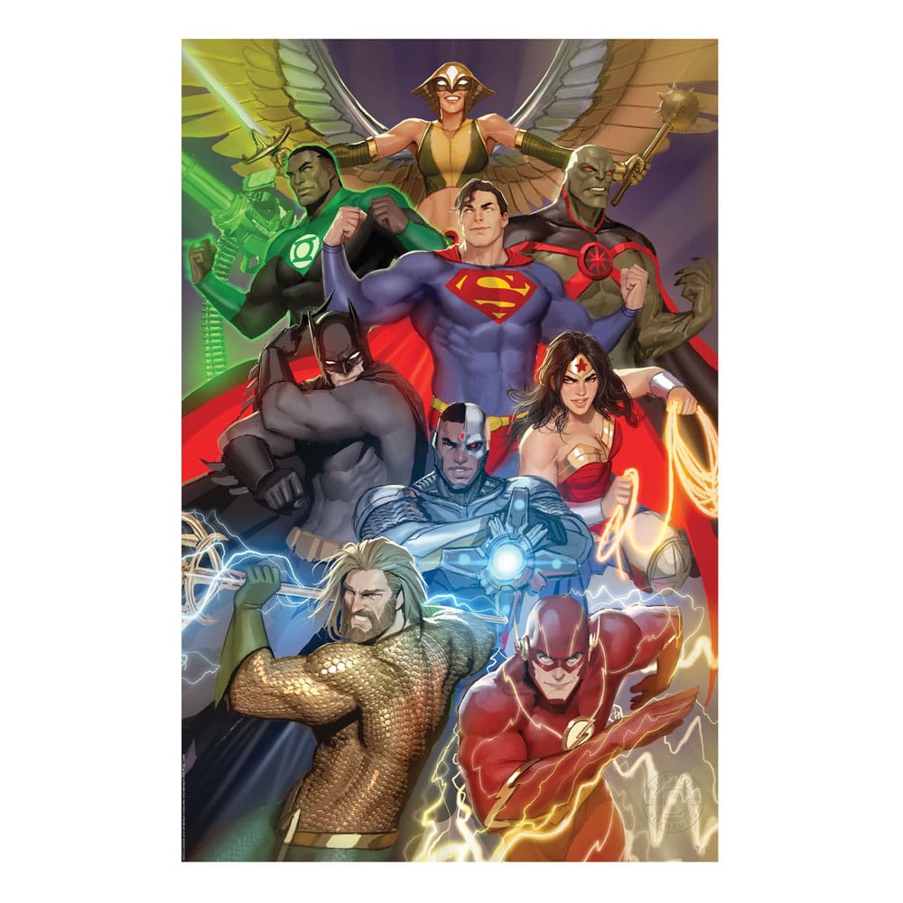 DC Comics Litografia The Justice League 41 x 61 cm – sin marco