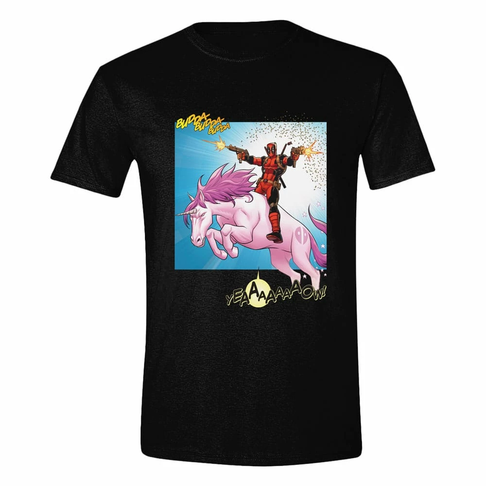 Deadpool Camiseta Unicorn Battle Talla L