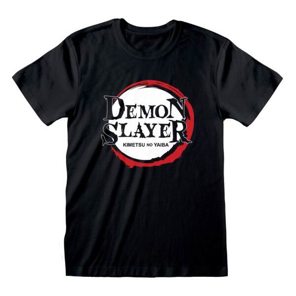 Demon Slayer Kimetsu No Yaiba Camiseta Logo Talla L