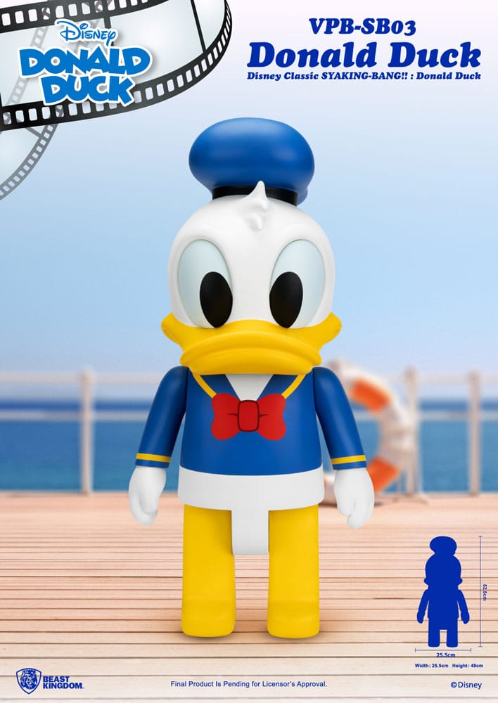 Disney Syaing Bang Hucha de vinilo Mickey and Friends Donald Duck 53 cm