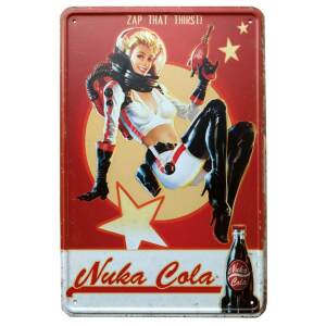 Fallout Cartel De Metal Nuka Cola Girl