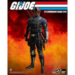 Gi Joe Figura Figzero 1 6 Commando Snake Eyes 30 Cm