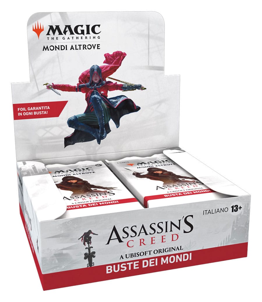 Magic the Gathering Mondi Altrove: Assassin’s Creed Caja de Sobres de Más allá del Multiverso (24) italiano