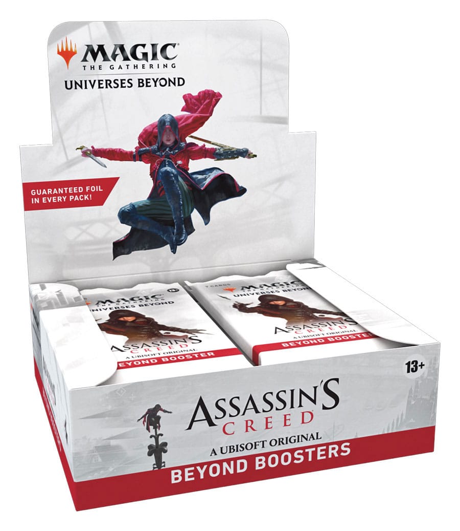 Magic the Gathering Universes Beyond: Assassin’s Creed Caja de Sobres de Más allá del Multiverso (24) inglés
