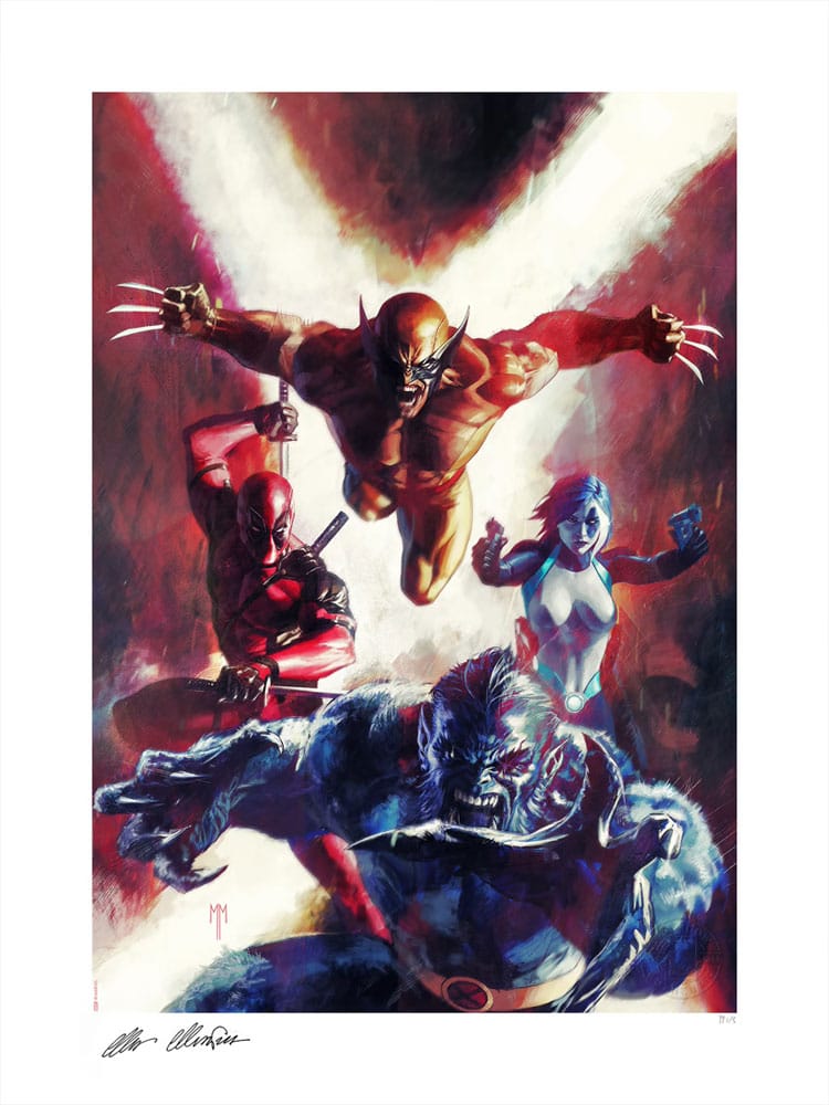 Marvel Litografia The X-Force 46 x 61 cm – sin marco