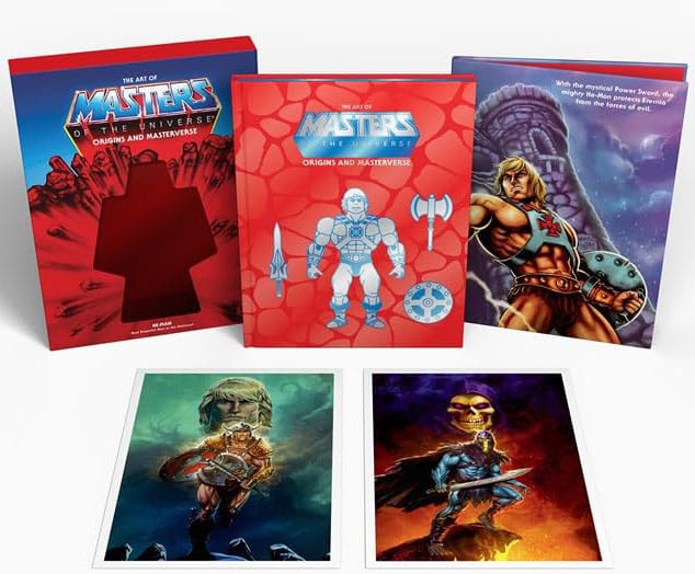 Masters Of The Universe Artbook Origins And Masterverse Deluxe Edition Ingles