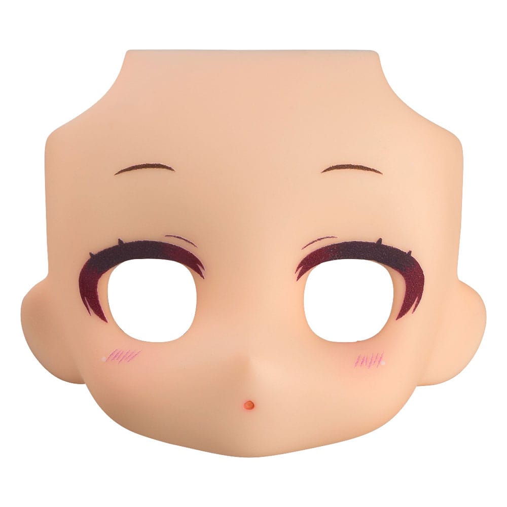 Nendoroid Doll Nendoroid More Accesorios Customizable Face Plate Narrowed Eyes: With Makeup (Peach) Umkarton (6)