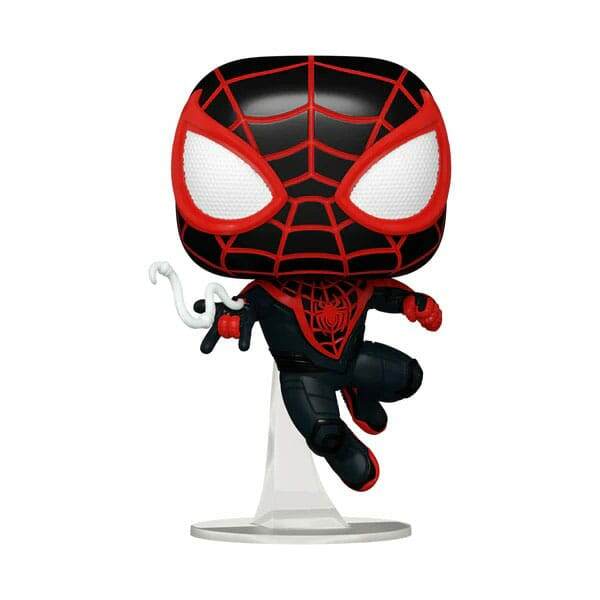 Spider Man 2 Pop Games Vinyl Figura Miles Morales 9 Cm