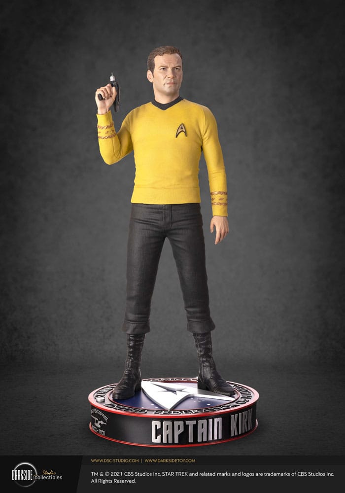 Star Trek Estatua Musuem 1 3 Captain James T Kirk 64 Cm