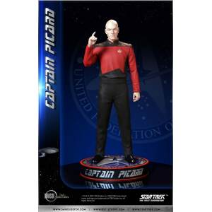 Star Trek The Next Generation Estatua 1 3 Captain Jean Luc Picard 66 Cm