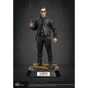 Terminator 2 Judgement Day Estatua 1 3 T 800 30th Anniversary Signature Edition 69 Cm