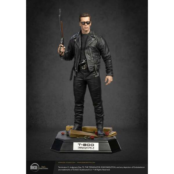 Terminator 2 Judgement Day Estatua 1/3 T-800 30th Anniversary Signature Edition 69 cm