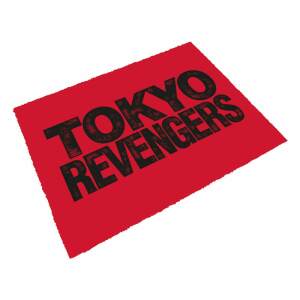 Tokyo Revengers Felpudo Logo On Red 40 X 60 Cm