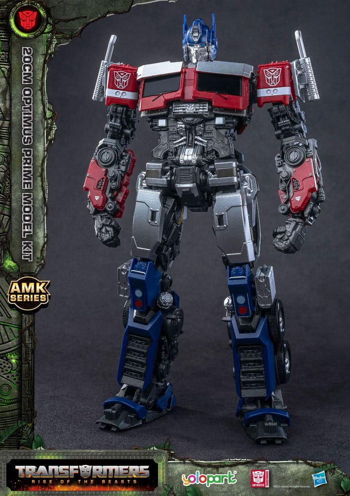 Transformers Rise Of The Beasts Maqueta Amk Series Optimus Prime 20 Cm