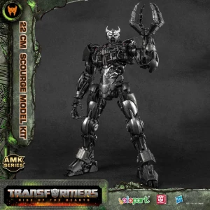 Transformers Rise Of The Beasts Maqueta Amk Series Scourge 22 Cm