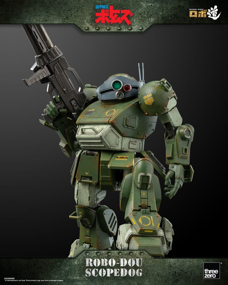 Armored Trooper Votoms Figura Robo Dou Scopedog 15 Cm