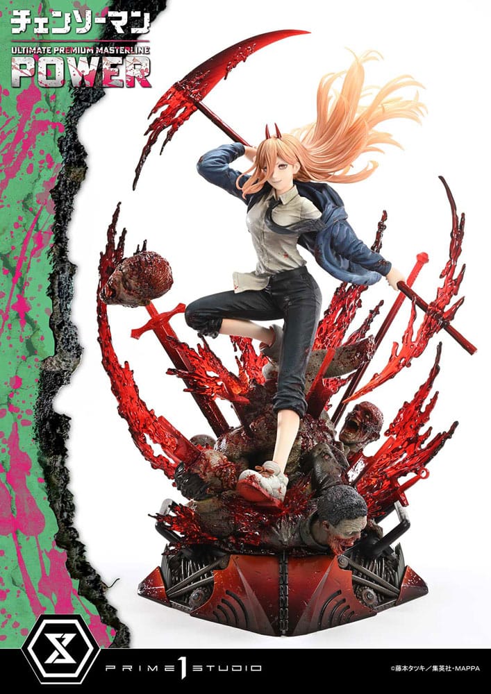 Chainsaw Man Estatua Ultimate Premium Masterline Series 1 4 Power 66 Cm