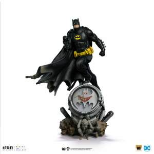 Dc Comics Estatua 1 10 Bds Art Scale Batman Deluxe Black Version Exclusive Heo Eu Exclusive 30 Cm