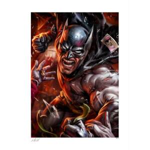 Dc Comics Litografia Eternal Enemies Batman Vs The Joker 46 X 61 Cm Sin Marco