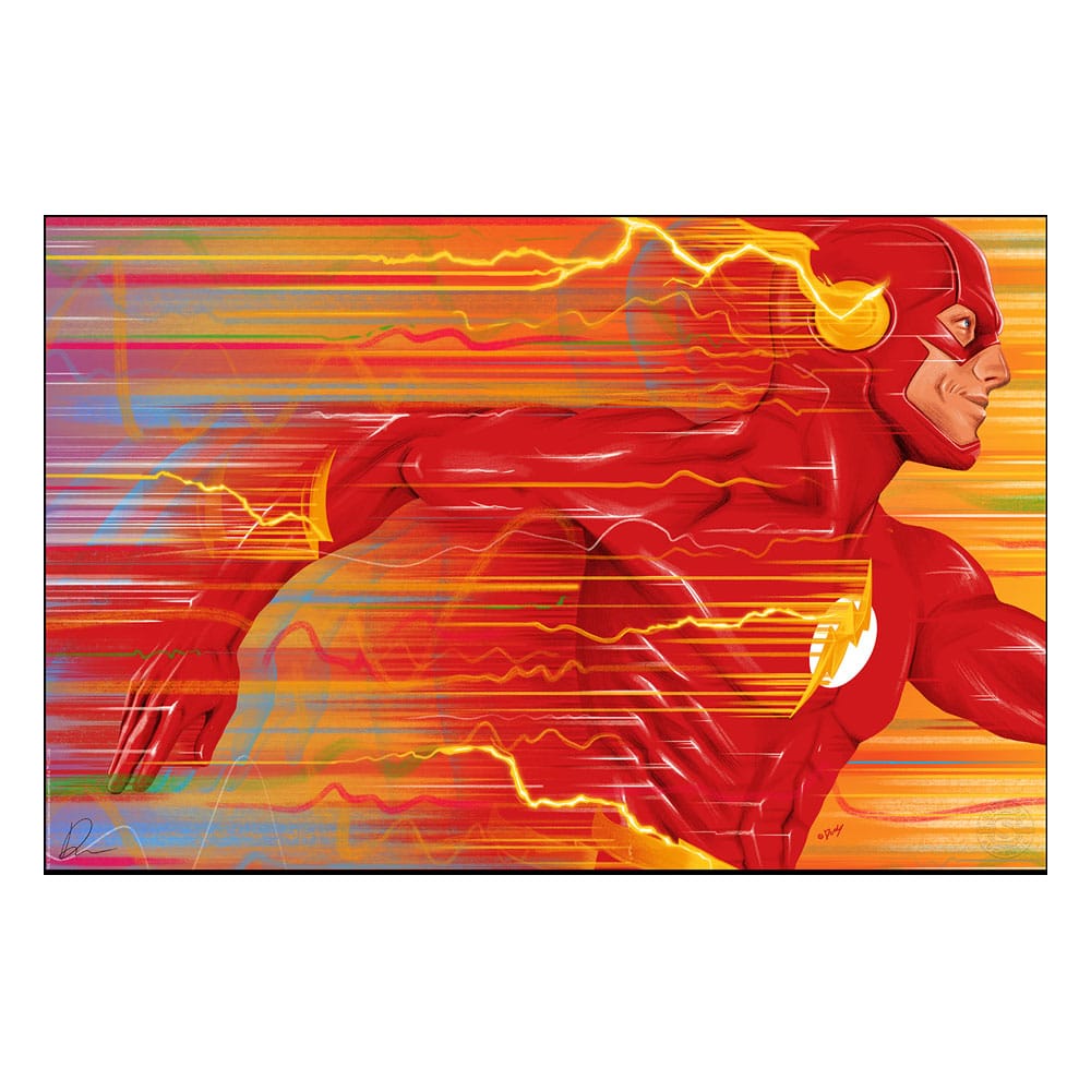 DC Comics Litografia The Flash 61 x 41 cm – sin marco