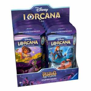 Disney Lorcana Tcg Ursula Return Mazos De Inicio Expositor 8 Edicion Ingles