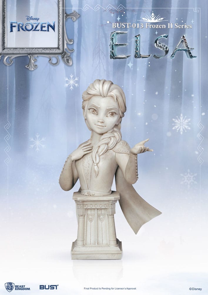 Frozen Ii Series Busto Pvc Elsa 16 Cm