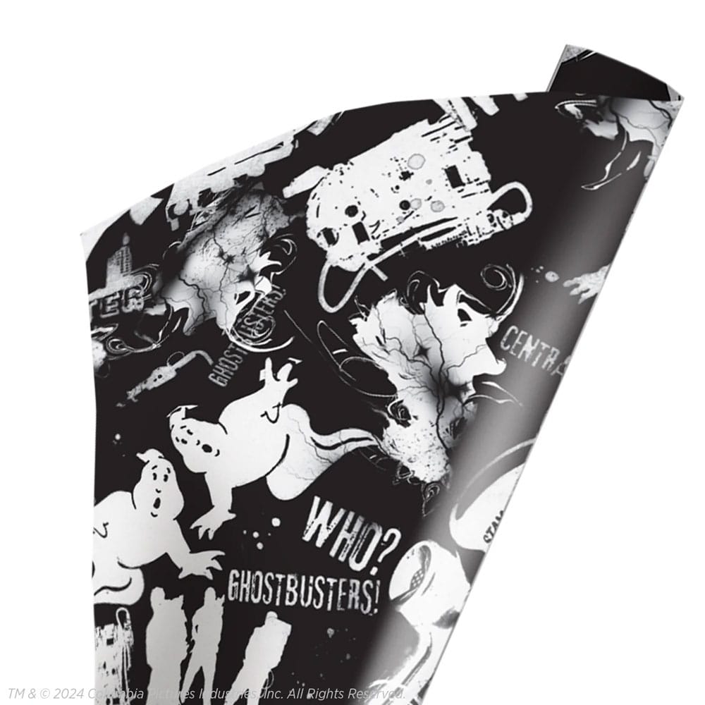 Ghostbusters Papel de regalo Black & White
