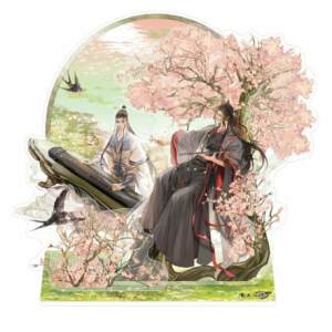 Grandmaster Of Demonic Cultivation Figura Acrilico Spring Season Series Wei Wuxian Lan Wangji 18 Cm