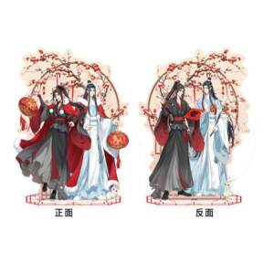 Grandmaster Of Demonic Cultivation Figura Acrilico Wei Wuxian Lan Wangji Double Sided 23 Cm