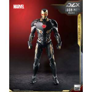 Infinity Saga Figura 1 12 Dlx Iron Man Mark 50 Black X Gold 17 Cm