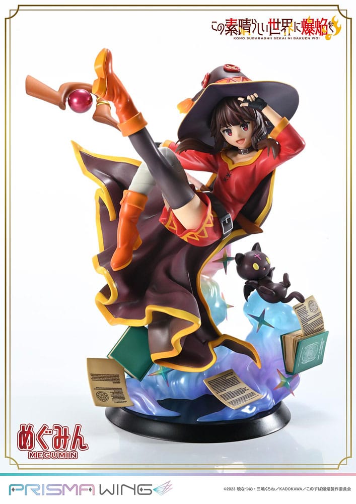 Konusuba An Explosion On This Wonderful World Estatua Pvc 1 7 Prisma Wing Megumin 23 Cm