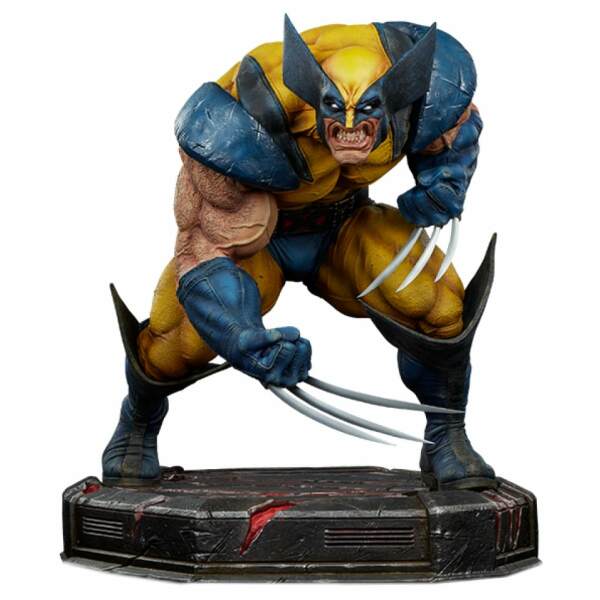 Marvel Estatua Wolverine Berserker Rage 48 Cm